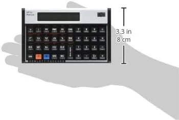 Vista 4 de HP 12C Calculadora de platino