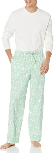 Vista 4 de Tienda Essentials - Pantalón de pijama de franela para hombre (disponible en tallas Big y Tall - grandes y altas)