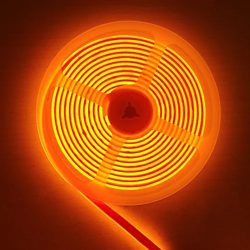 Vista 9 de Tira de luz LED flexible COB de 16.4FT/5M DC12V/24V 528leds/m Cinta flexible (12V, azul)