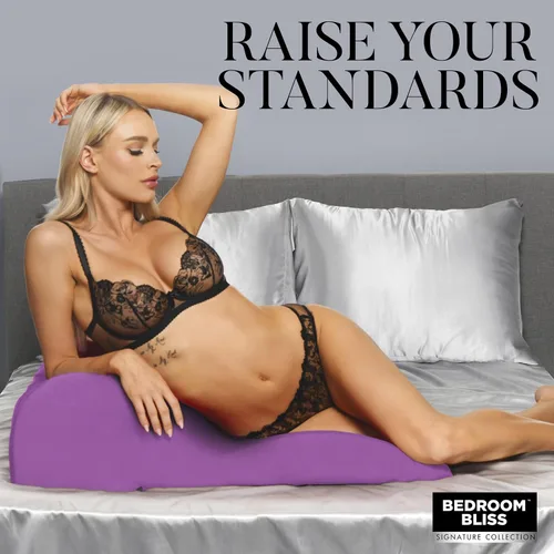 Vista 9 de Bedroom Bliss - Cojín de amor contorneado para hombres, mujeres y parejas. Ergonómicamente