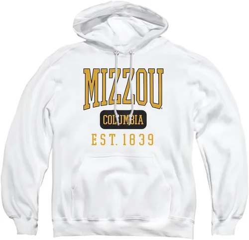 Vista 314 de LOGOVISION Colección de sudaderas con capucha unisex con diseño oficial de Collegiate Est. Date para hombres y mujeres