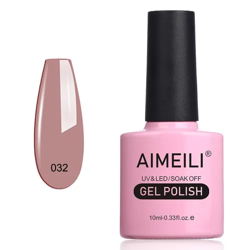 Vista 27 de AIMEILI Soak Off U V LED Esmalte de uñas de gel negro, sin hema, libre de crueldad, arte de uñas vegano, Blackpool (007) 0.3 fl oz