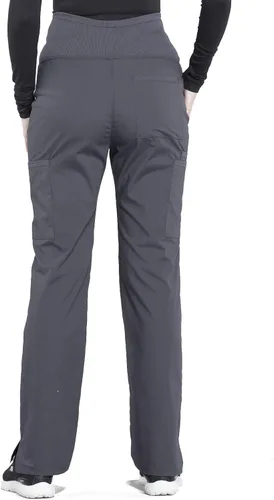 Vista 4 de Cherokee Pantalones de maternidad para mujer, ropa de trabajo profesional suave elástico WW220