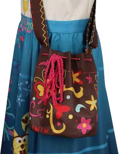 Vista 3 de AMEGIO Mirabel Dress Bag Kids Isabella Cosplay Costume Dress Accessories Outfit Girls Suits