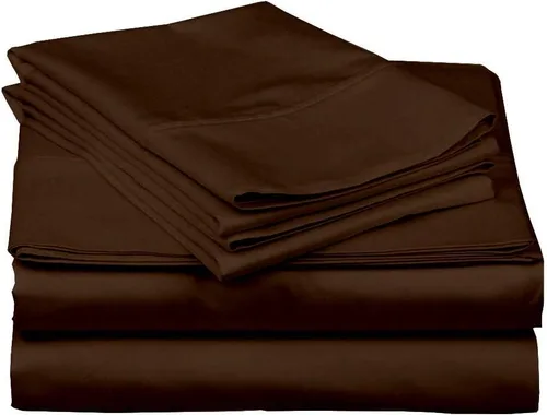 Vista 11 de Juego de sábanas RRRlinen para cama ajustable de 800 hilos, 4 piezas, juego de sábanas de 100% algodón, bolsillo profundo, 21 pulgadas