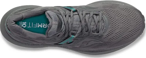 Vista 3 de Saucony Tenis de correr Triumph 20 para hombre, NegroBlanco