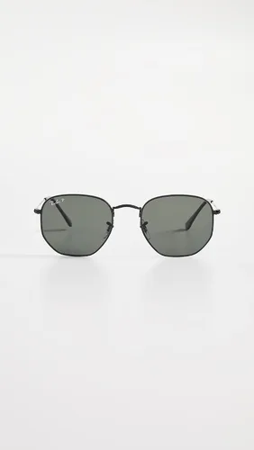 Vista 2 de Ray-Ban RB3548N - Gafas de sol polarizadas hexagonales color negro y gris talla única