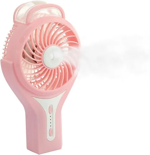Vista 3 de Tropic - Humidificador de pulverización portátil de mano personal con batería recargable para viajes, niños, adolescentes, camping, festival,