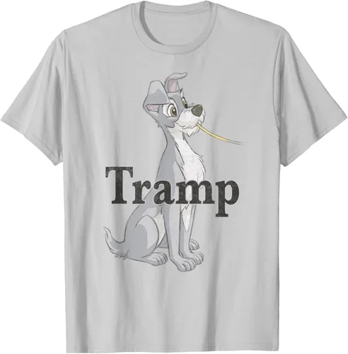 Vista 16 de Disney Lady and The Tramp Spaghetti Tramp - Camiseta para parejas