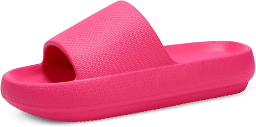 Vista 8 de welltree Sandalias antideslizantes para mujeres y hombres, sandalias antideslizantes para baño y ducha, suela gruesa suave para interiores