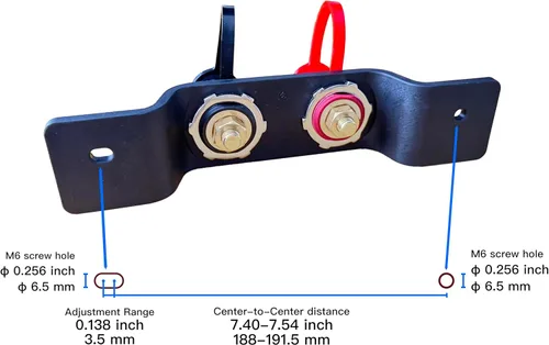 Vista 6 de [DaisyAuto] Kit de poste de batería de alto voltaje compatible con modelos Can-Am X3 RZR, Speed, Yamaha, Talon, Teryx Kex Kit de reubicación