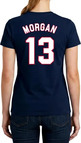 Vista 3 de Icon Sports Camiseta de algodón con licencia oficial del equipo nacional de fútbol femenino de EE. UU. - Mujeres - 67WCT