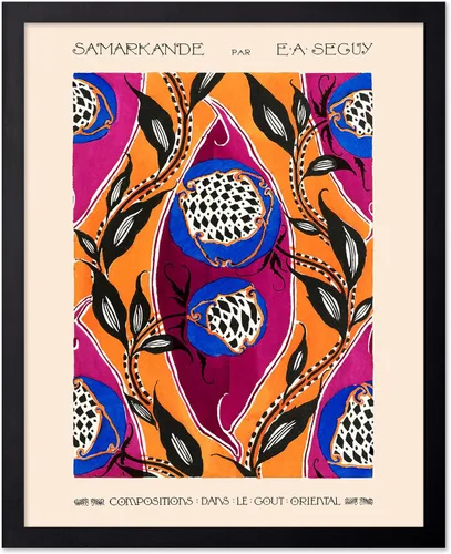 Vista 21 de Poster Master Póster vintage Overbeck – Impresión de acuarela retro – Regalo para artistas, amigos, girasoles, hermoso, botánico, planta
