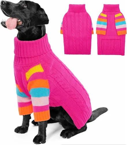 Vista 30 de Suéter XS para perro, suéter de cuello alto con manga para Yorkie Azul