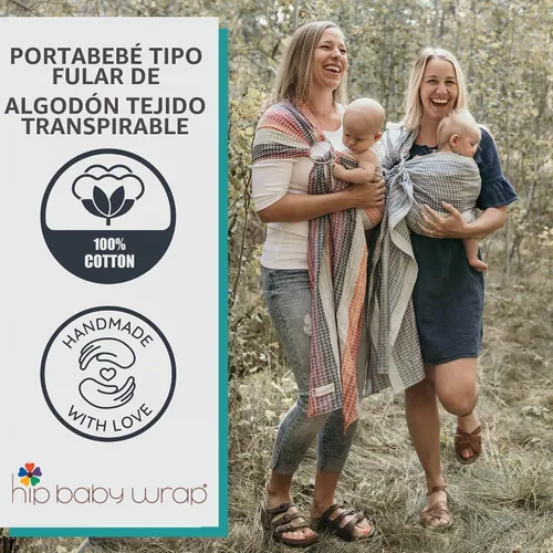 Vista 4 de Transportador de bebé con eslinga anillo soporte para cadera para bebés y niños pequeños, Autumn