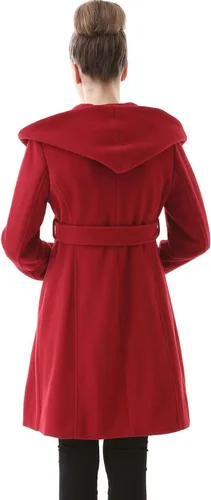 Vista 4 de Ropa de abrigo Lauren con capucha para mujer, chaqueta de invierno para embarazo, talla XS y S