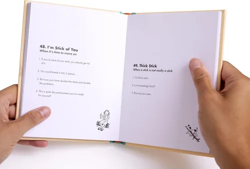 Vista 4 de 100 juegos para jugar con un palo Un divertido libro de parodia y regalo