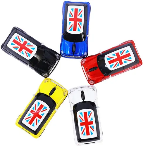 Vista 8 de Jinfili Cool Style Car Ratón inalámbrico ergonómico USB Gaming Ratones para computadora portátil de escritorio PC Notebook