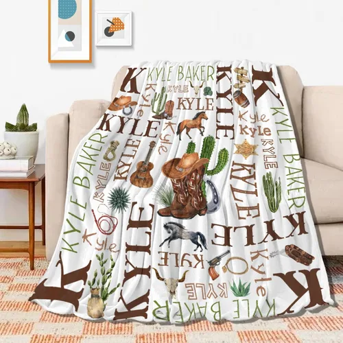 Vista 16 de Manta de caballos regalos para niñas y niños, manta de caballo regalos para decoración de bebé, manta de felpa suave y ligera de franela polar