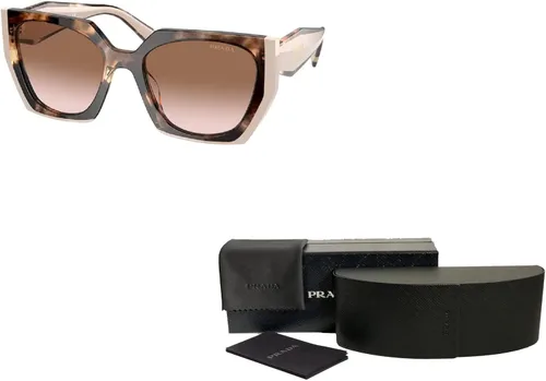 Vista 3 de Prada PR15WS Rectangle Sunglasses for Women BUNDLE With Designer iWear Complimentary Eyewear Kit