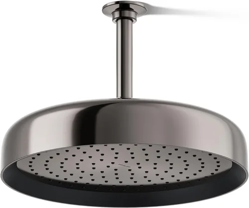 Vista 19 de KOHLER 26291-G-BL Statement™ Cabezal de lluvia redondo de 12" de una sola función, 1.75 gpm, negro mate