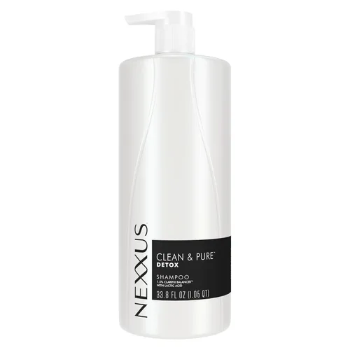 Vista 5 de Nexxus Champú clarificante limpio y puro con ProteinFusion, para cabello nutrido sin parabenos 13.5 oz