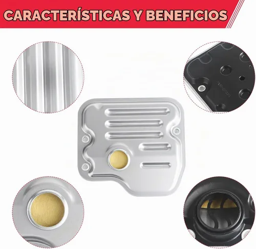 Vista 4 de Filtro de transmisión automática con kit de juntas para transmisión U250E U151E U151F - Toyota Lexus Camry Highlander RAV4 Sienna Avalon ES330 RX330