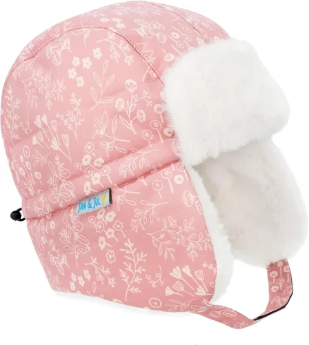 Vista 30 de JAN & JUL Gorro de invierno impermeable para bebés y niños Oso