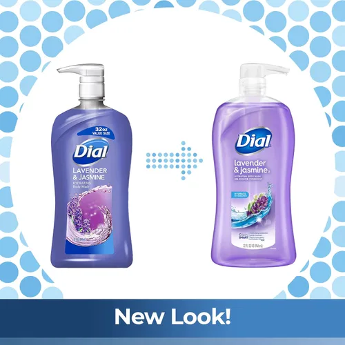 Vista 7 de Dial Gel de baño, agua de manantial, 32 onzas líquidas y gel de baño, mima y disfrute, seda y magnolia, 32 onzas líquidas y gel de baño, calma