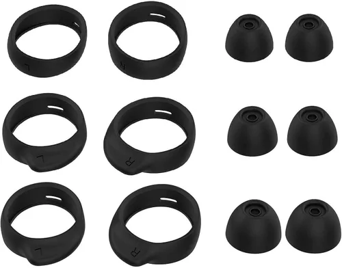 Vista 3 de JNSA Juego de puntas de alas y orejas de repuesto compatible con Galaxy Buds/Galaxy Buds Plus (no compatible con Galaxy Buds Pro), puntas de alas 3