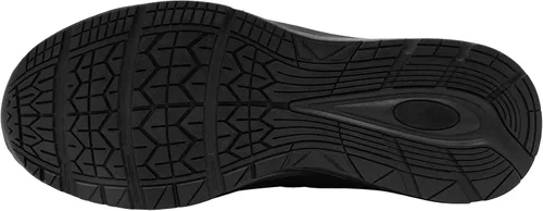 Vista 5 de LARNMERN Zapatos de trabajo antideslizantes para hombre, zapatos de moda para caminar, zapatos de cocina, zapatos de chef, impermeables