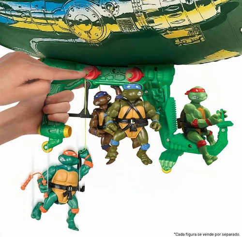 Vista 6 de Teenage Mutant Ninja Turtles Blimp clásico de tortuga