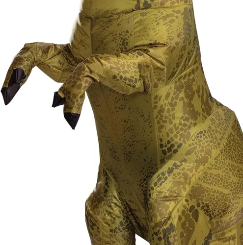 Vista 4 de Disfraz inflable de Jurassic World T-Rex para adultos