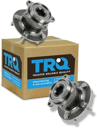 Vista 191 de TRQ Juego de 2 rodamientos de rueda delantera y conjunto de cubo compatible con Tesla 3 2020 Y 2018-2019 para Tesla 3 2020 Tesla Y AWD 2018-2019