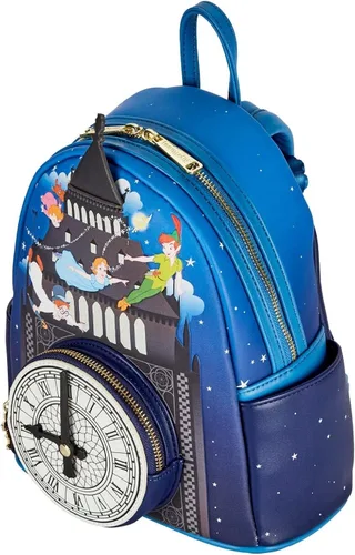 Vista 4 de Loungefly Peter Pan Glow Clock Mini Backpack