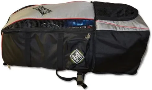 Vista 6 de Ring to Cage Bolsa de gimnasio - Mochila convertible bolsa de equipo de lona para Muay Thai, MMA