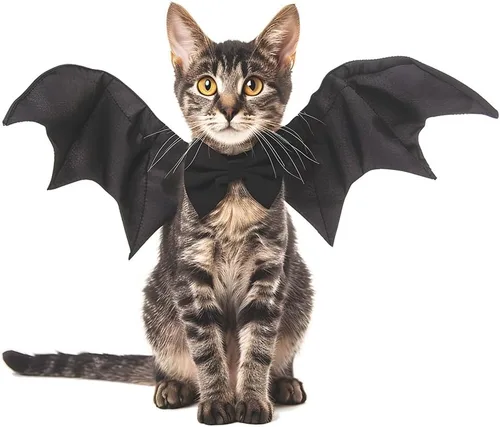 Vista 5 de Kiddale 4 Sheets Halloween Toilet Lid Decals, Cat Bat Pumpkin Stickers Home
