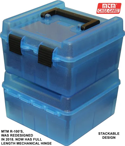 Vista 6 de MTM Caja de munición Deluxe 100 cartuchos con asa 22-250 a 458 Win