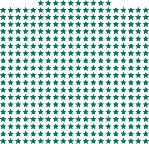Vista 72 de LiteMark Calcomanías de vinilo mate extraíbles con diseño de estrella Blanco
