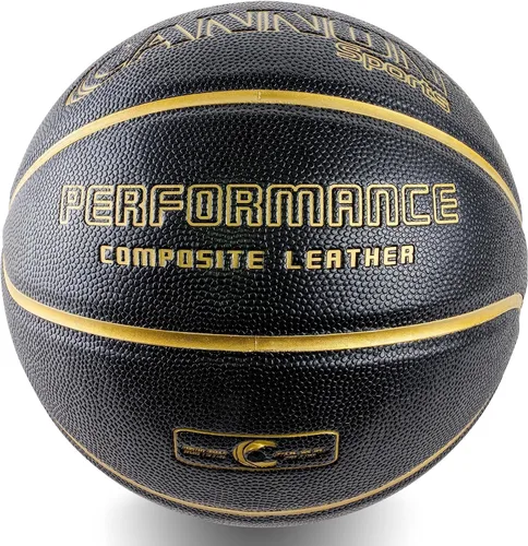 Vista 3 de Cannon Sports Baloncesto de cuero compuesto para juegos de equipo y entrenamiento, tamaño oficial de 7 a 29.5 pulgadas, baloncesto masculino