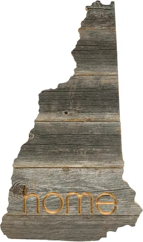 Vista 103 de Letrero de madera rústica de Alabama para casa de campo, decoración del hogar de pared estatal, es un gran regalo temático de AL para recién
