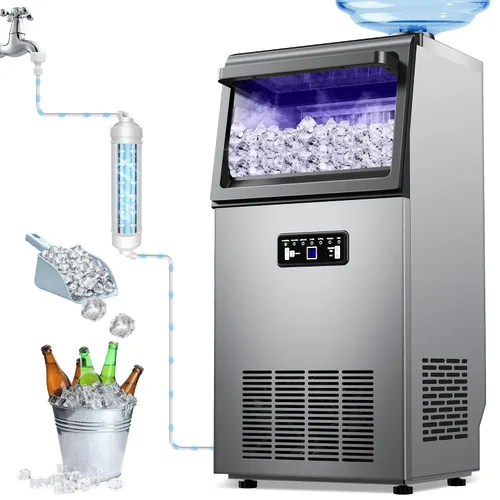 Vista 14 de Máquina de hielo masticable suave de la pelotilla del fabricante 80LB/24H