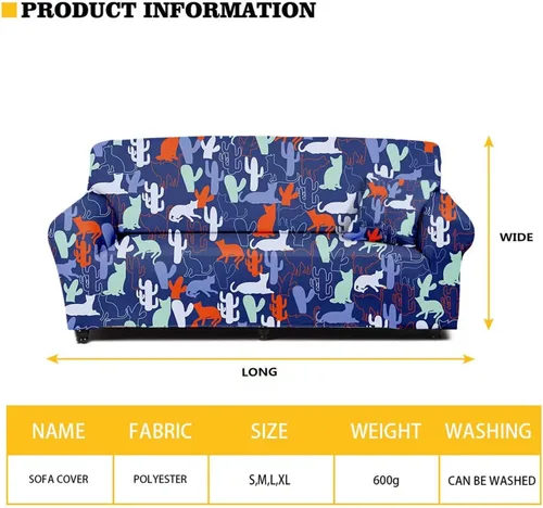 Vista 2 de ZOUTAIRONG Fundas elásticas para sofá con estampado de ramas de camuflaje 3D para sofá, funda para muebles de un solo cojín, decoración del hogar u