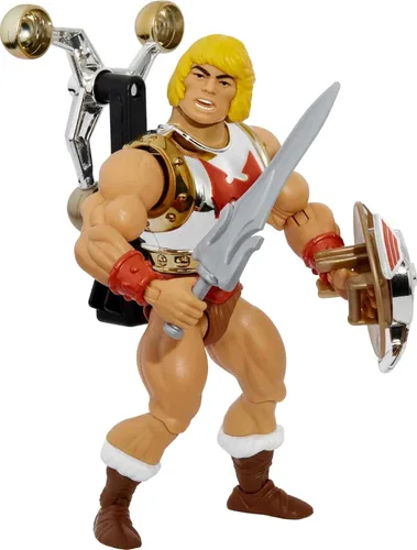Vista 2 de Masters of the Universe Origins - Figuras de acción Deluxe de 14 cm, figuras de batalla para contar historias, juegos y exhibición, regalo