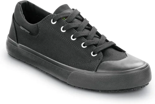 Vista 2 de SR Max Ventura - Zapato de trabajo MaxTrax antideslizante para mujer, estilo skate, Negro