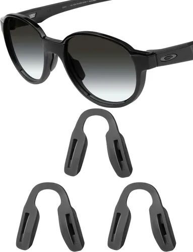Vista 17 de Mryok Piezas de nariz de repuesto almohadillas de nariz para gafas Oakley Hex Jector OX8032 - Opciones Negro y Negro