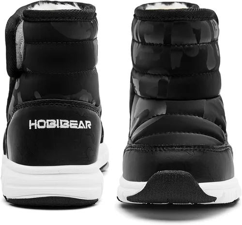 Vista 4 de Toddler Snow Boots for Girls Boys Cold Weather Outdoor Warm Waterproof Winter Boots (ToddlerLittle Kids)