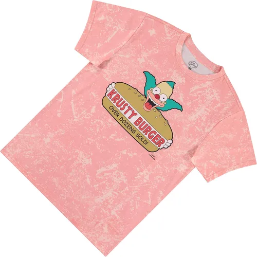 Vista 6 de The Simpsons Bart Simpson - Camisa clásica para hombre, Homer, Bart, Lisa, camiseta de teñido anudado