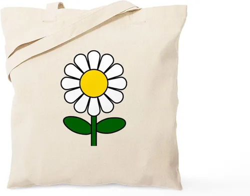 Vista 16 de CafePress Daisies Tote Bag Natural Canvas Tote Bag, Bolso de compras de tela, Caqui