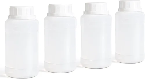 Vista 12 de DEMORA Botellas redondas de reactivo de laboratorio (semi-transparentes, 16 oz)
